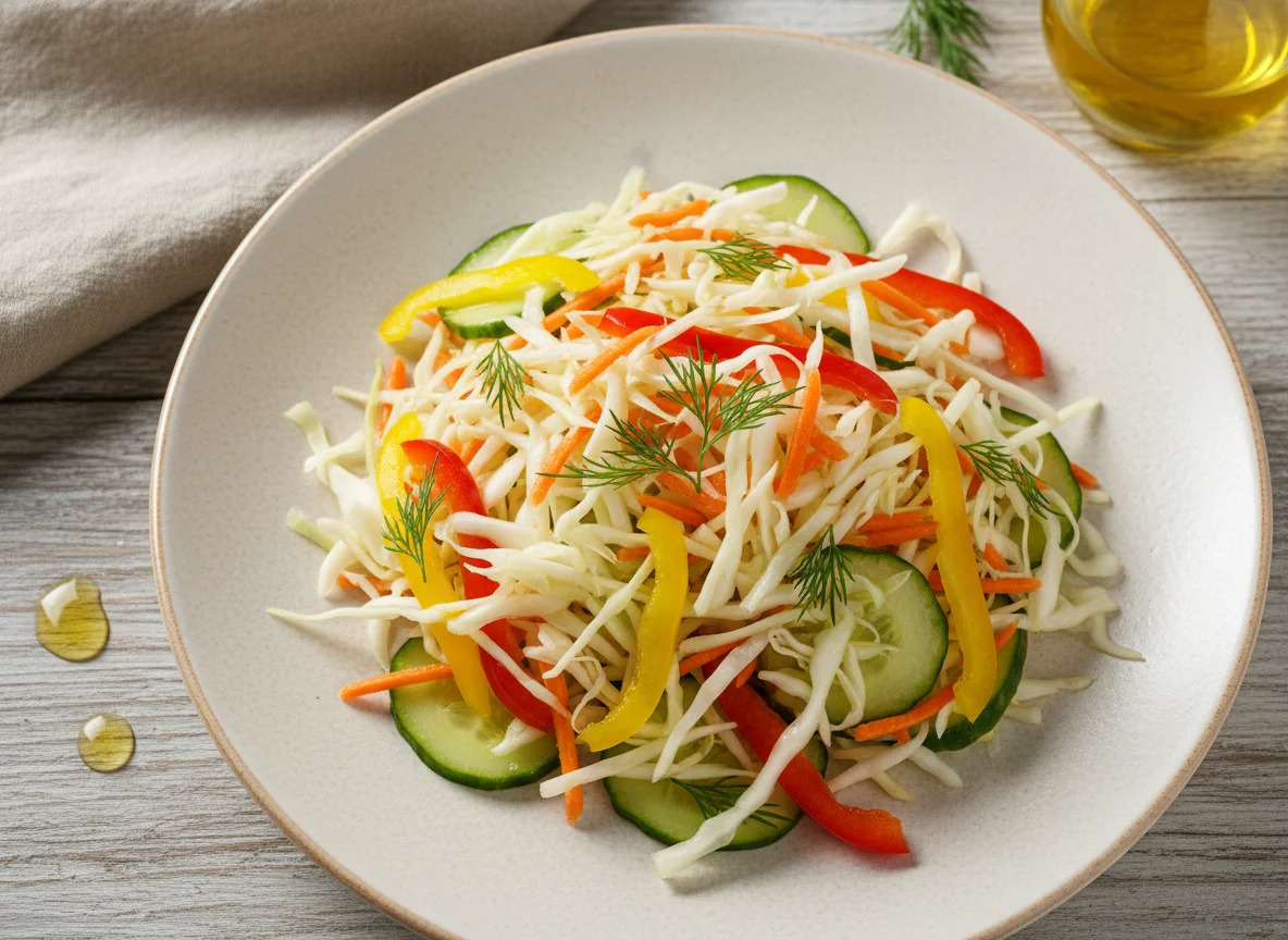 Салат из капусты с морковью photo