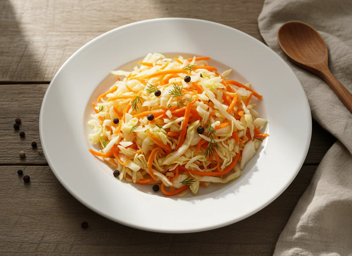 Салат из моркови и капусты photo