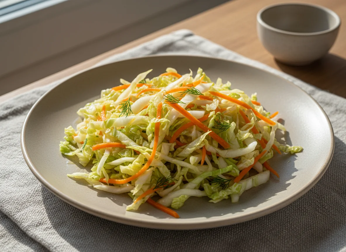 Салат из пекинской капусты с морковью photo