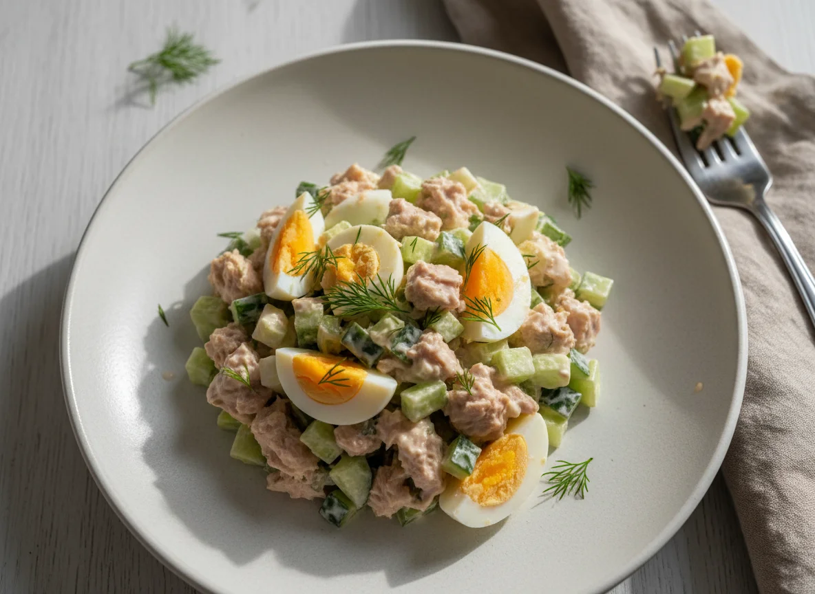 Салат из тунца photo