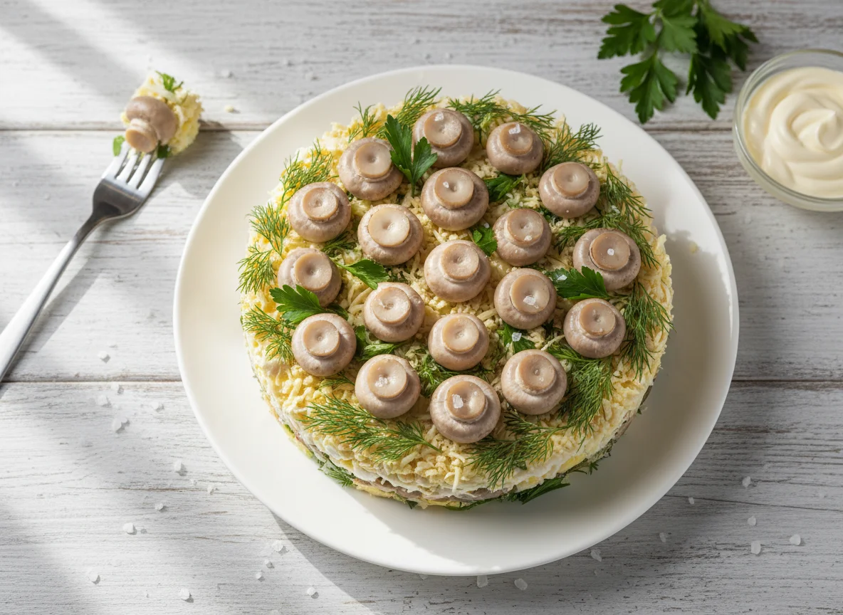 Салат Полянка photo