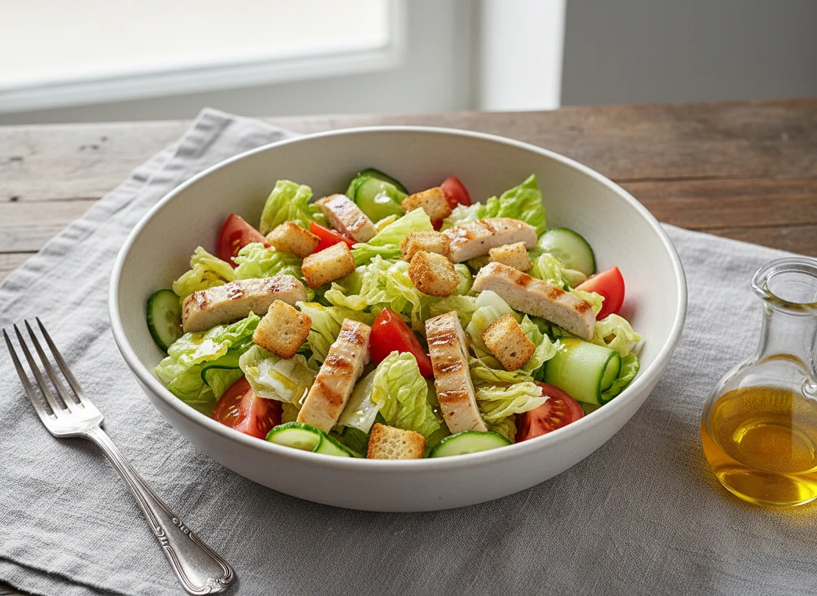 Салат с курицей photo