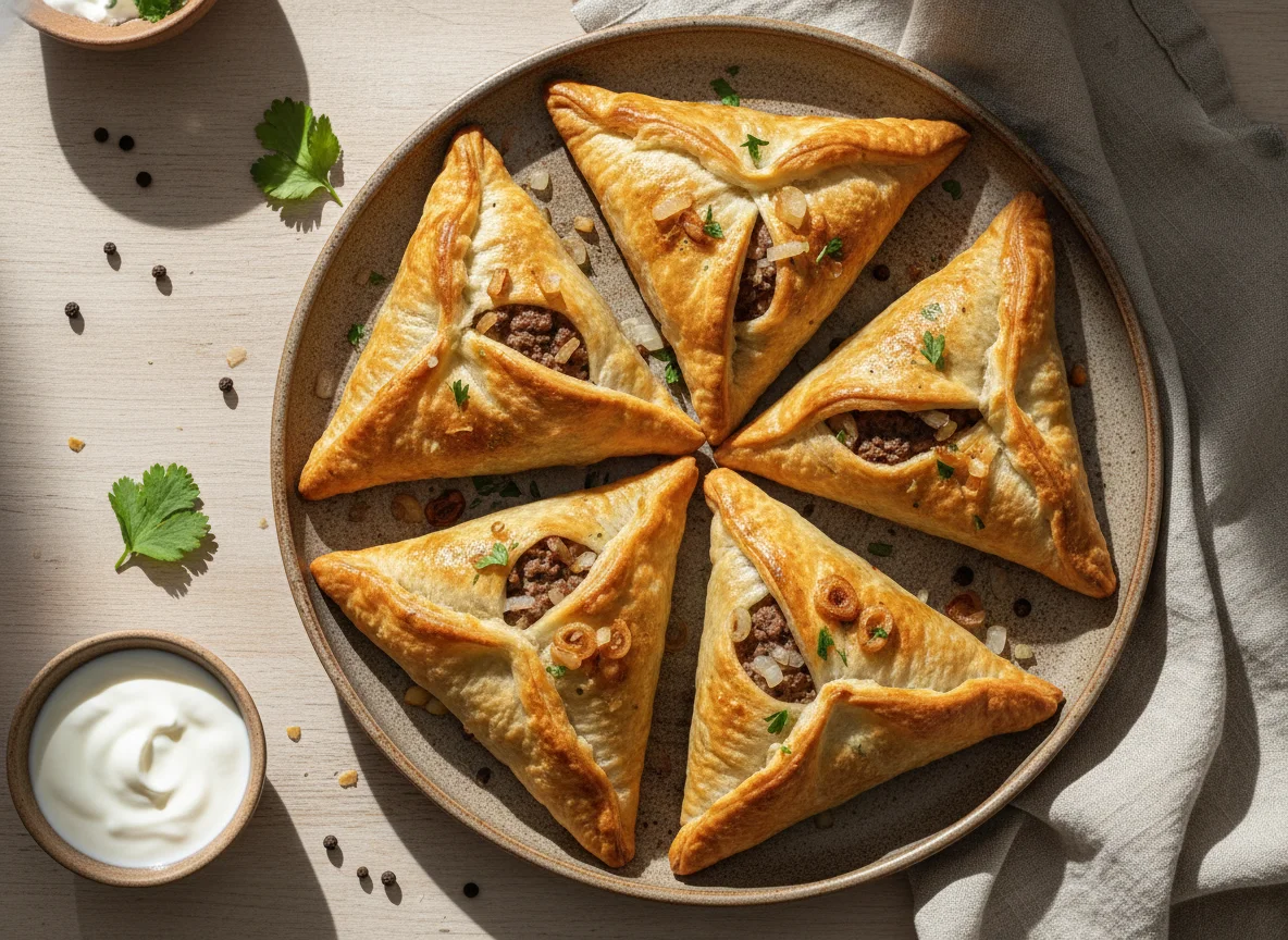 Самса с начинкой photo