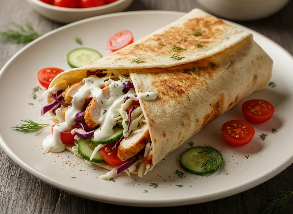 Шаурма или буррито photo