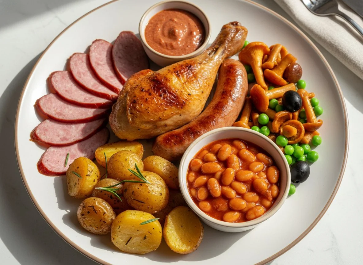 Сборный завтрак photo