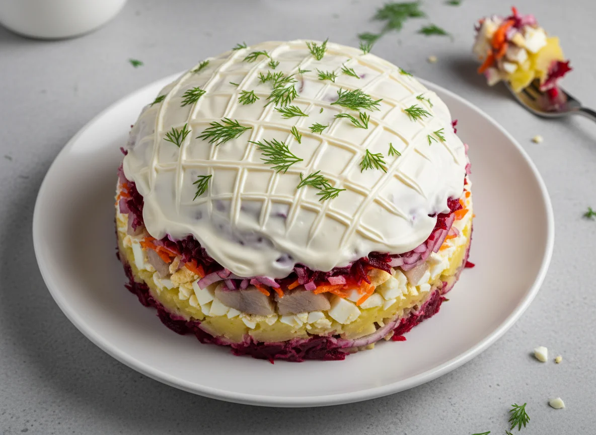 Сельдь под шубой (Шуба Матиас) photo