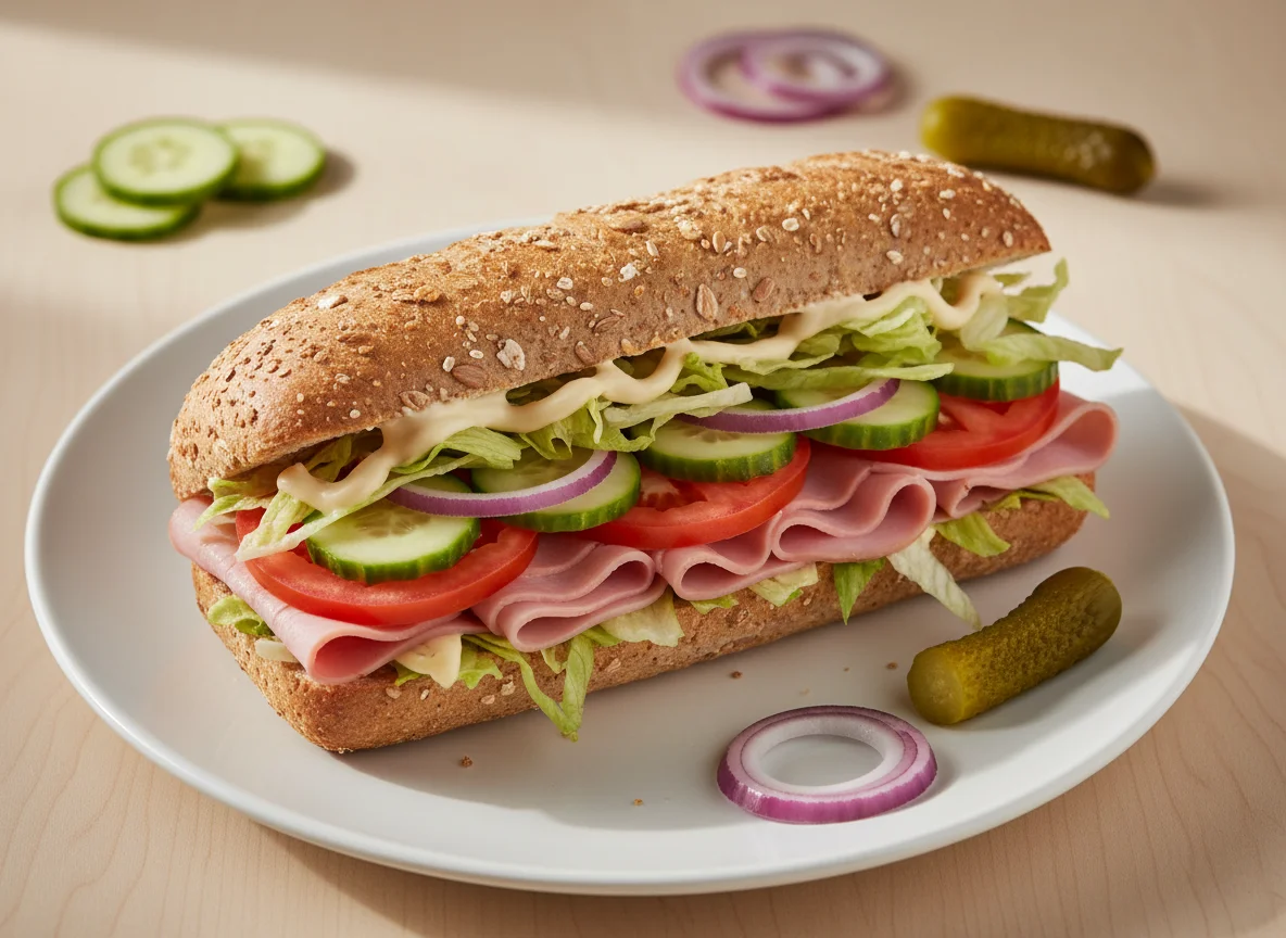 Сэндвич Сабвэй photo