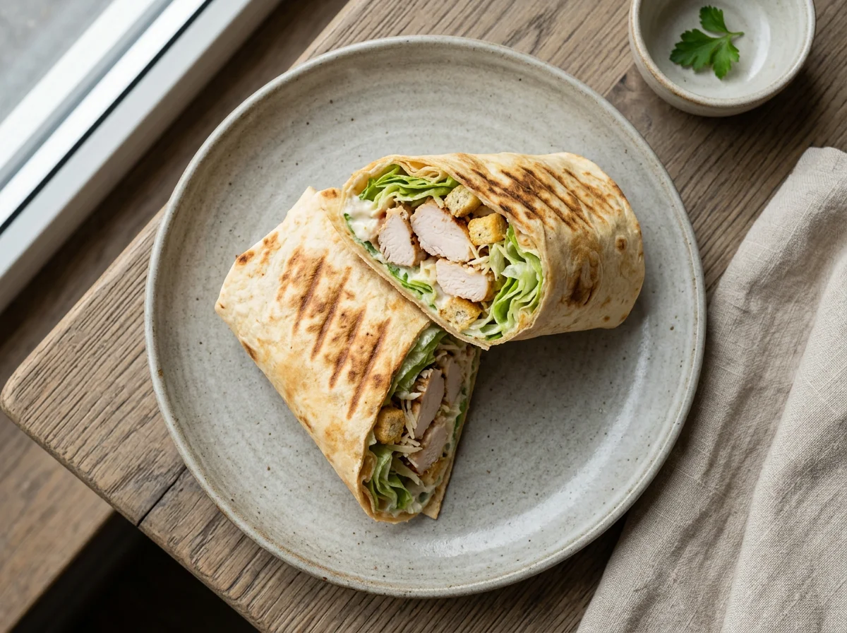 Сэндвич-ролл «Цезарь» photo