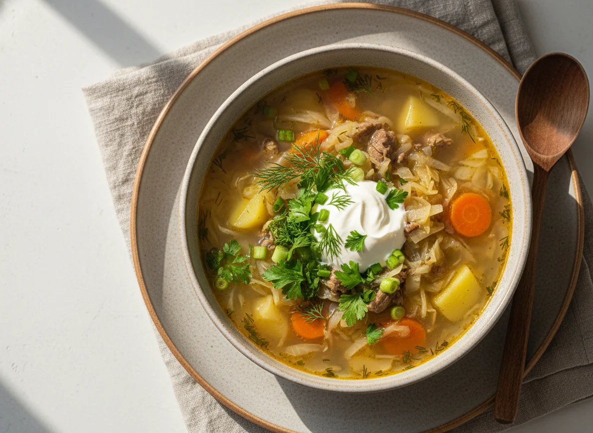 Щи (суп из капусты) photo