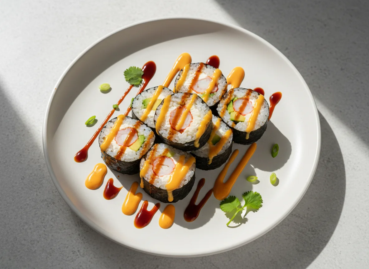 Сифуд чиз роллы photo