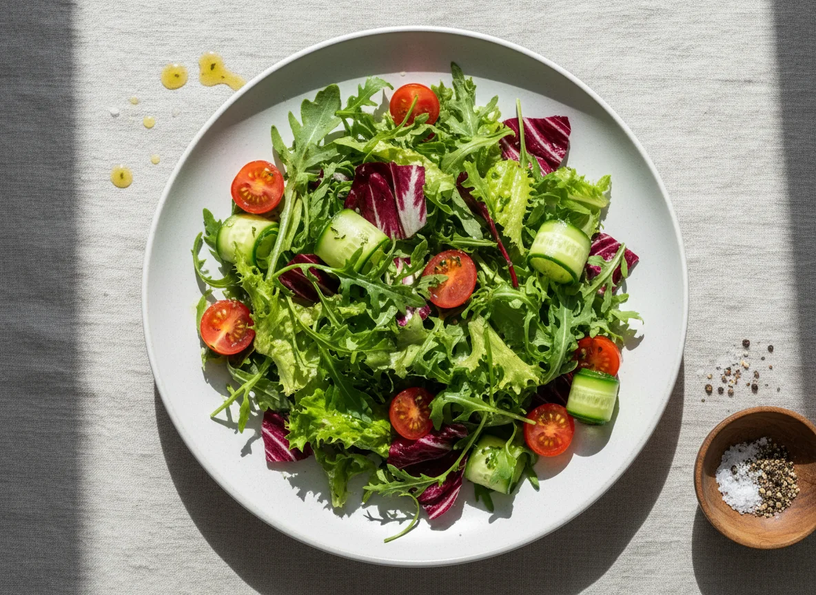 Смешанный салат photo