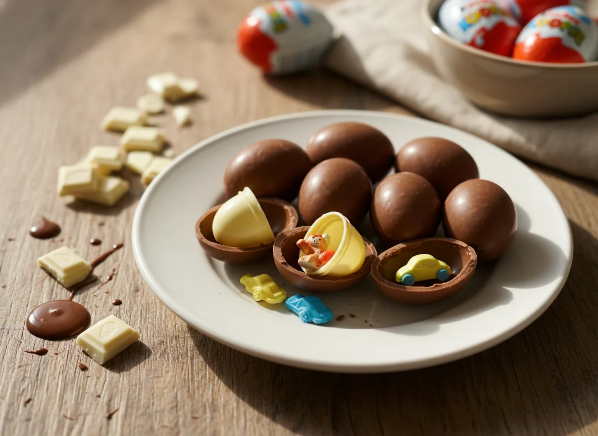 Шоколадные яйца Kinder Сюрприз photo