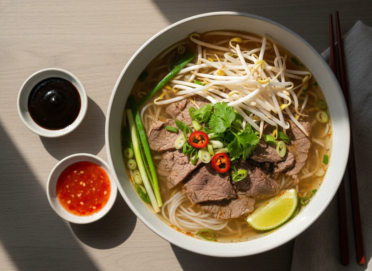 Суп Фо с говядиной photo