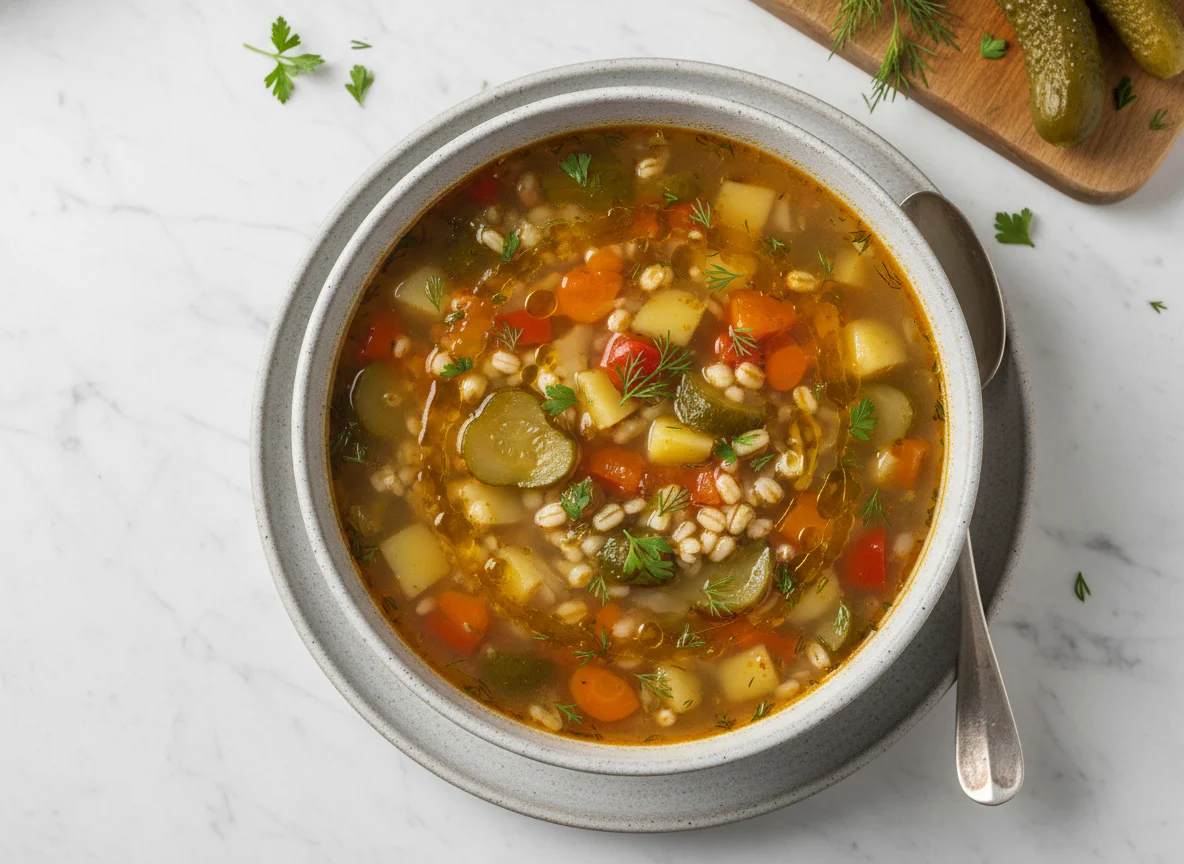 Суп Рассольник photo