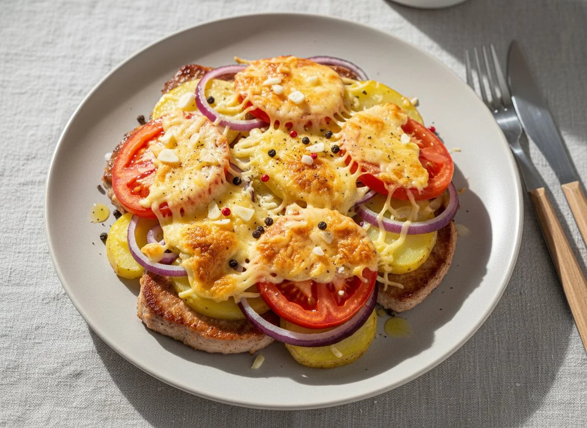 Свинина по-французски photo