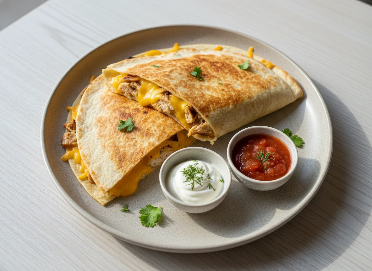 Сырная кесадилья photo