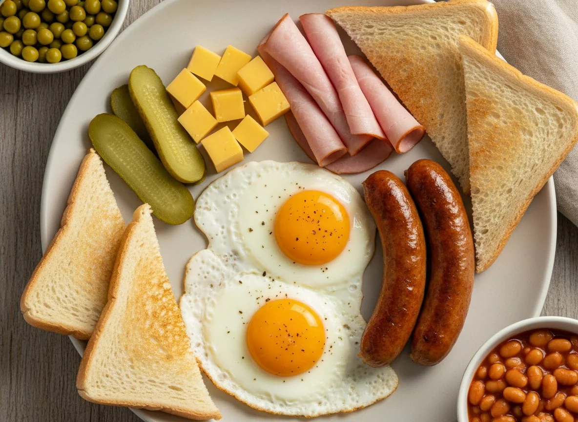 Сытный завтрак photo