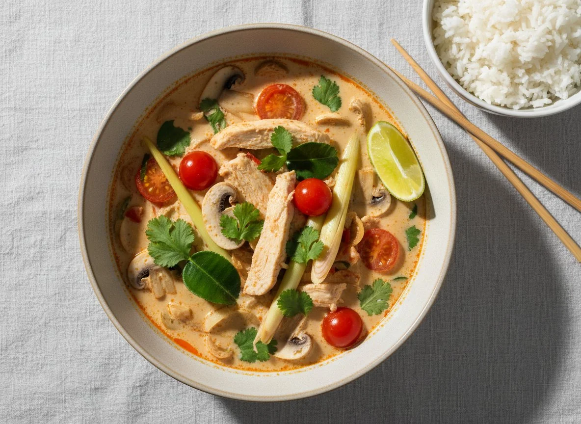 Том ям с курицей photo