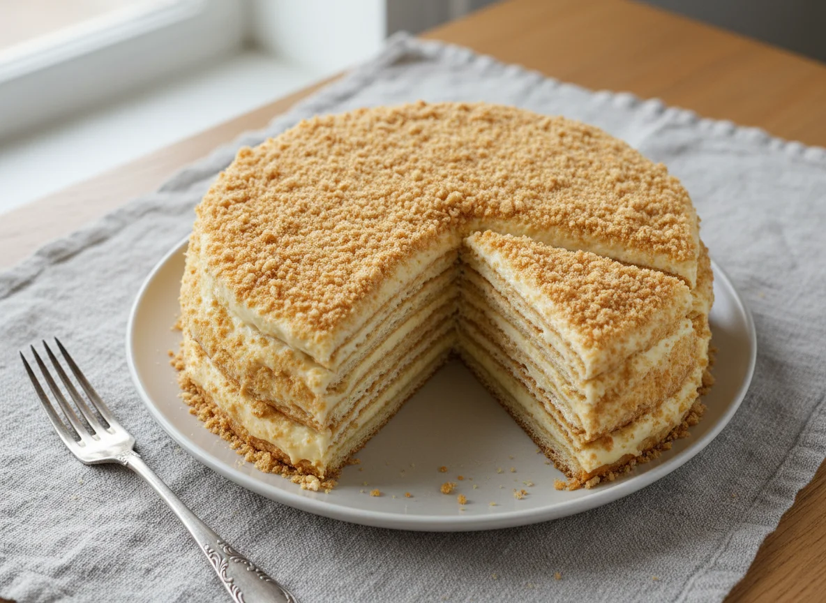 Торт Наполеон photo