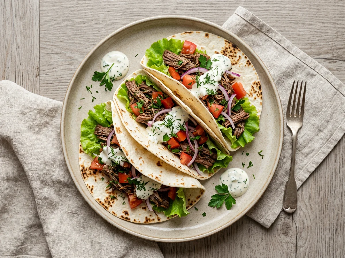 Тортильи с начинкой photo