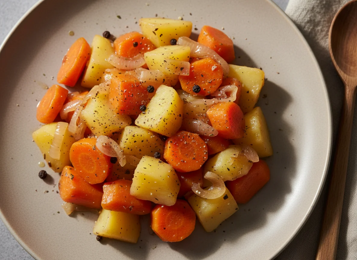 Тушеные овощи photo