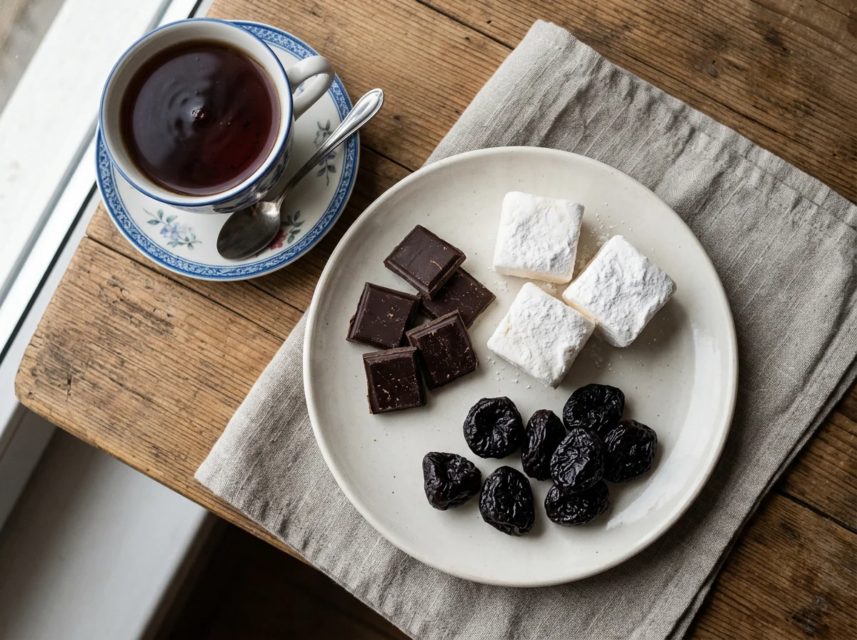 Вечерний перекус с чаем photo