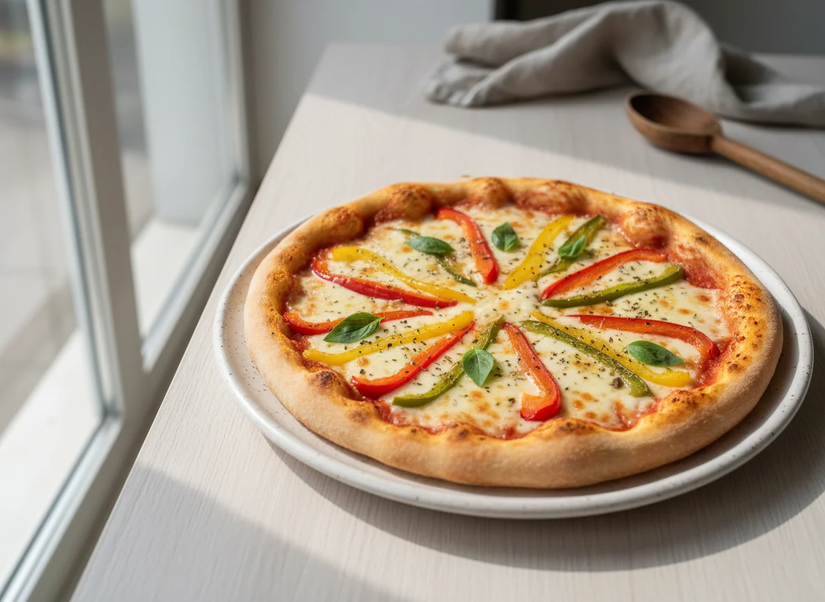 Вегетарианская пицца photo