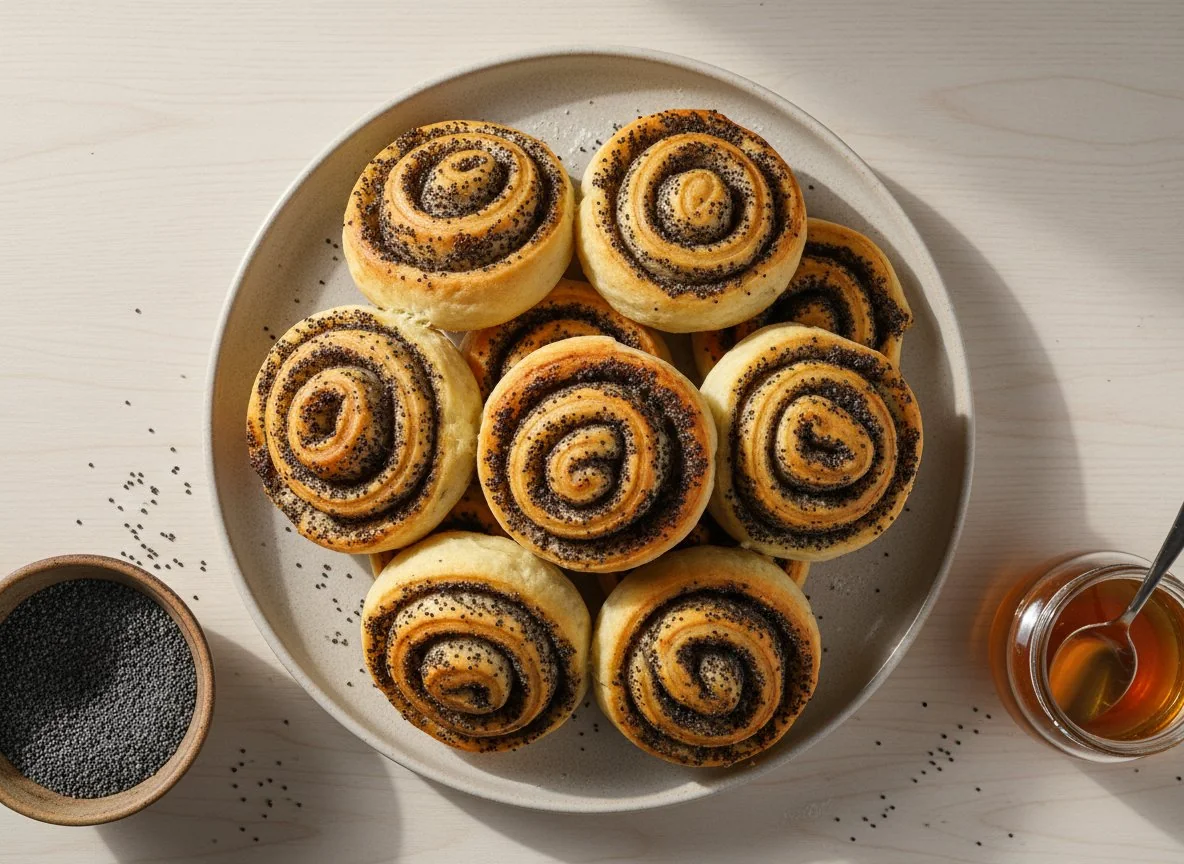 Восточные сладости мучные Торнадо с маком photo