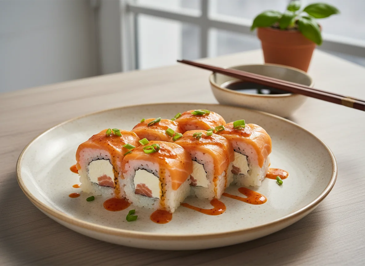 Запеченная Филадельфия photo