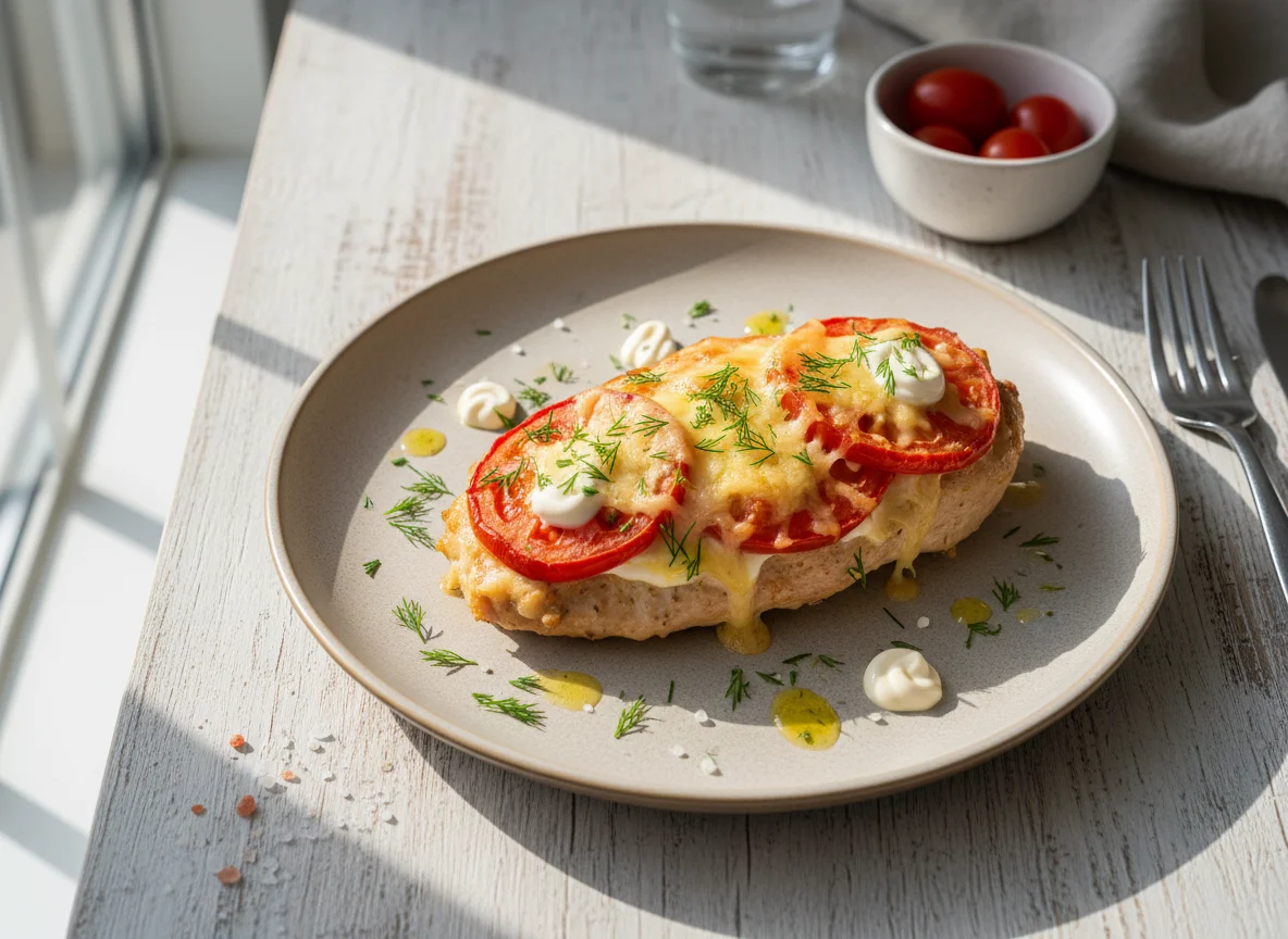 Запечённое куриное филе photo