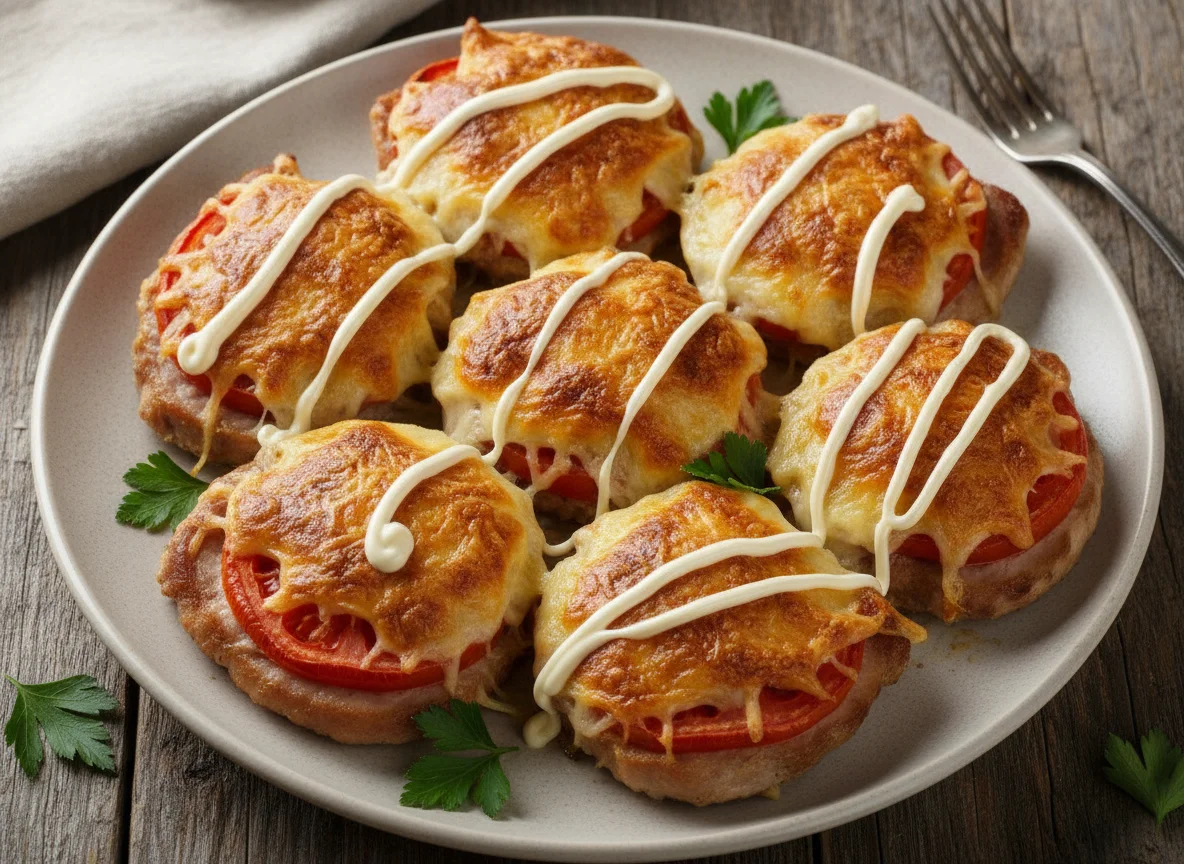 Запеченное мясо по-французски photo