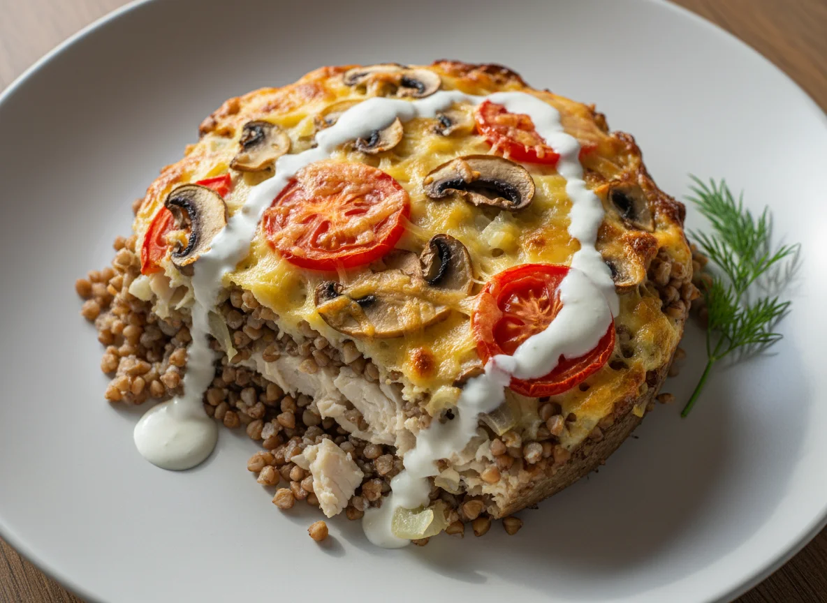 Запеканка из минтая photo