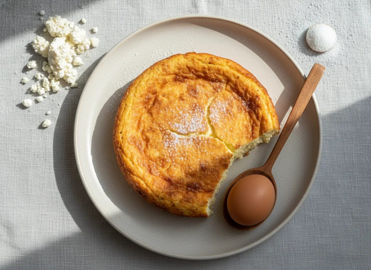 Запеканка из творога photo