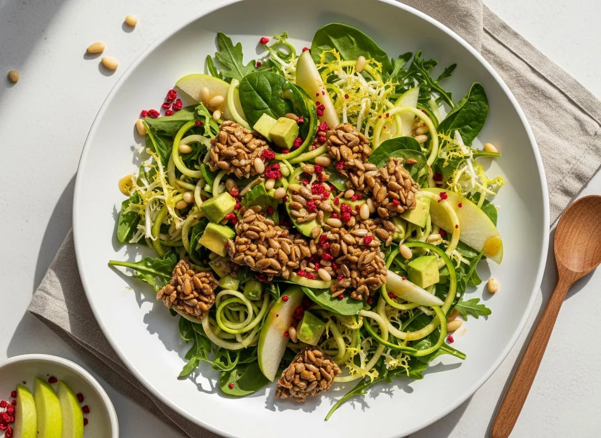 Зеленый салат photo