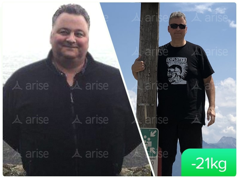 Arise success story Vollrath -21 kg