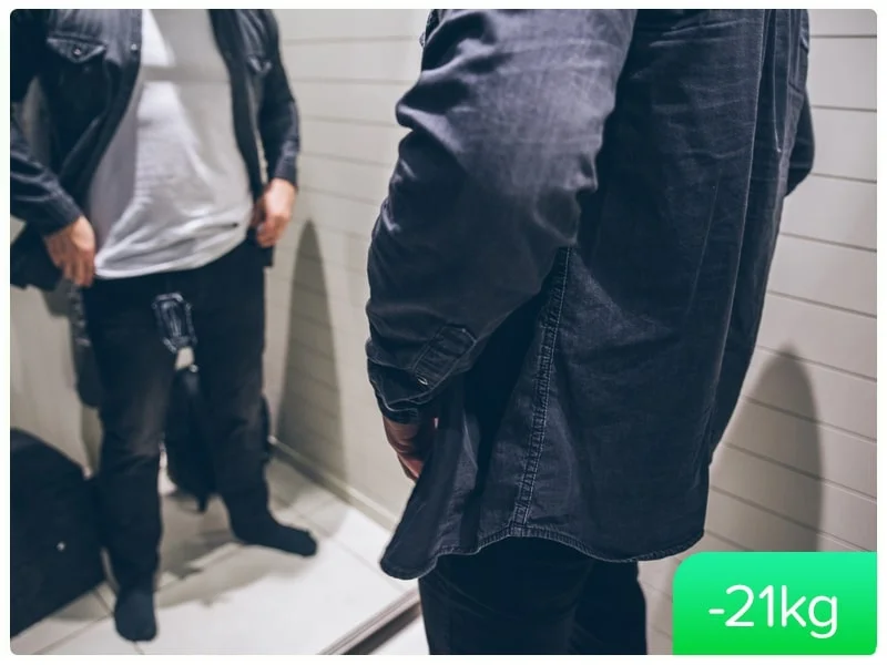 Arise Adelgazamiento saludable Martin -21 kg